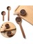 Parça Ev Ahşap Ölçü Kaşığı Seti Mutfak Ölçü Kaşıkları Çay Kahve Kepçesi Şeker Baharat Ölçü Kaşığı Ölçüm Aletleri (Yurt Dışından) 4