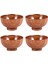 Jujube Japon Tarzı Ahşap Kase Ahşap Pirinç Kase Erişte Kase Masif Ahşap Kase, Çap 4,5 Inç x 2-5 / 8 Inç, Pirinç, Çorba, Sos, Dekorasyon Için (Orta) 4 Paket (Yurt Dışından) 1
