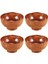 Jujube Japon Tarzı Ahşap Kase Ahşap Pirinç Kase Erişte Kase Masif Ahşap Kase, Çap 4,5 Inç x 2-5 / 8 Inç, Pirinç, Çorba, Sos, Dekorasyon Için (Orta) 4 Paket (Yurt Dışından) 2