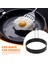 Yumurta Halkaları, 4'lü Paket Paslanmaz Çelik Yumurta Pişirme Halkaları, Yumurta ve Omlet Kızartmak Için Krep Kalıbı (Yurt Dışından) 5
