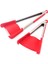 Mutfak Spatulası ve Maşası Yapışmaz, Isıya Dayanıklı, Paslanmaz Çelik Çerçeve, Gıda Sınıfı Silikon ve Bulaşık Makinesinde Yıkanabilir Kırmızı (Yurt Dışından) 1