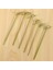 500 Paket Bambu Kokteyl Kürdanları, Kokteyl Kürdanları, Bambu Şişler, Meze Kürdanları 4 Inç (Yurt Dışından) 4