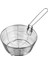 Süzgeç Sepeti Ince Örgülü Yapışmaz Taban Katlanabilir Saplı Haşlanmaya Karşı Dayanıklı Isıya Dayanıklı Paslanmaz Mutfak 22 cm (Yurt Dışından) 1