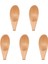 Adet Mini Ahşap Kaşık, Kısa Saplı Sos Kaşığı, Kahve, Çay, Yaprak, Süt Tozu, Baharat, Şeker Vb. Için (Yurt Dışından) 3