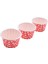 100X Kağıt Kek Kalıbı Muffin Şeker Fındık Atıştırmalık Yağ Geçirmez Tatlı Pişirme Kapları Renk: Kırmızı Nokta: 3,8 cm * 3 cm * 5 cm (Yurt Dışından) 1