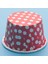 100X Kağıt Kek Kalıbı Muffin Şeker Fındık Atıştırmalık Yağ Geçirmez Tatlı Pişirme Kapları Renk: Kırmızı Nokta: 3,8 cm * 3 cm * 5 cm (Yurt Dışından) 4