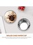50 Adet Alüminyum Folyo Kek Kapları Tek Kullanımlık Muffin Kalıpları Pişirme Kapları Alüminyum Kek Ucu Tepsisi Ramekin Tutucular Küçük Puding Kapları - Gümüş (Yurt Dışından) 4