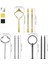 Set Pasta Standı Donanım Kiti Katmanlı Tepsi Donanım Parçaları Pasta Standı Için, 3 Katmanlı Pasta Standı Bağlantı Parçaları Donanım Tutucu (Yurt Dışından) 3