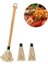 18 Inçlik Basting Fırçası Barbekü Paspası Barbekü Fırçaları Soslar Için Dayanıklı Doğal Sert Ahşap Saplı Barbekü Izgara Fırçası ve Sos Fırçası (Yurt Dışından) 3