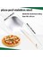 Pizza Itici, Paslanmaz Alüminyumdan Yapılmış Pizza Küreği (90 Cm) - Yuvarlak Kenarlı Pratik ve Sağlam Dişli Pizza Kaldırıcı (Yurt Dışından) 4