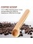 Adet Ahşap Kahve Kepçesi ve Poşet Klipsi Ölçü Kaşığı 2'si 1 Arada Poşet Kapatıcı Ölçü Kaşığı Fasulye, Espresso Kahve, Çay Için (Yurt Dışından) 3