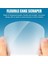 80 Adet Plastik Şeffaf Yumuşak Kazıyıcı Kek Kreması Kazıma Tabağı Pişirme Yuvarlak Kenar Kesici Elastik Pişirme Kazıyıcı (Yurt Dışından) 2