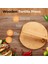 Ahşap Tortilla Presi 10 Inç Ahşap Tortilla Presi Makinesi, Oklava ve 50 Adet Parşömen Kağıdı Ile, Ev Yapımı Için (Yurt Dışından) 4