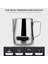 Latte Art Için Süt Köpürtücü Sıcaklık Göstergeli Süt Köpürtücü Kabı ve Bardak 350ML (Yurt Dışından) 3