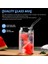 4'lü Paket Şekilli Cam Moda Su Süt Meyve Suyu Basit Meyve Suyu Bardağı Bira Bardağı Çalkalama Bardağı Tatlı Bardağı Kola Kupası, 400ML (Yurt Dışından) 4