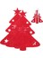 100 Adet Düzenleyici Masa Dekoru Bıçak ve Çatal Tutucu Çatal Bıçak Çantası Christmaselk Noel Ağacı Cep A (Yurt Dışından) 2