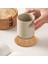 Adet/kungfu Çay Aksesuarları Için Bardak Altlığı Seti Yuvarlak Sofra Takımı Tabak Altlığı Rattan Örgü Bardak Altlığı Ped Çapı 8 cm (Yurt Dışından) 5