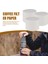 Aeropress Kahve Makinesi ve Espresso Makinesi Için 350 Adet Yuvarlak Tek Kullanımlık Damlama Kahve Filtre Kağıdı Süzgeçleri (Yurt Dışından) 4