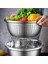 Paslanmaz Çelik Karıştırma Kapları, Salata Kaseleri, Su Filtreli Metal Kaseler, 28 cm Paslanmaz Çelik Hazne (Yurt Dışından) 2