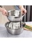 Paslanmaz Çelik Karıştırma Kapları, Salata Kaseleri, Su Filtreli Metal Kaseler, 28 cm Paslanmaz Çelik Hazne (Yurt Dışından) 5