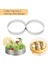 5'li Paket 20 cm Delikli Yuvarlak Tart Halkaları Paslanmaz Çelik Meyveli Turta Kiş Kek Mus Kalıbı Mutfak Pişirme Kalıbı (Yurt Dışından) 4