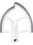 Silikon Kenarlı Mikser, Kürek Kasesi Kaldırmalı Stand Mikseri, Kitchenaid 6 Quart Için Ev Mutfak Karıştırma Aparatı Yedeği (Yurt Dışından) 4