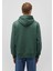 Erkek Yeşil M065809-71580 Kapüşonlu Sweatshirt 8