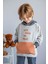 Erkek Çocuk Kapüşonlu Gri Sweatshirt (2-6yaş) 4