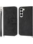 Samsung Galaxy S23 Plus Çiçek 5 Kart Yuvası Tutucu Standı Kadın Erkek Gül Manyetik Cüzdan Kapaklı Koruyucu Telefon Kılıfı (Yurt Dışından) 1