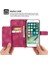 iPhone 7 Plus/8 Plus Çiçek 5 Kart Yuvası Tutucu Standı Kadın Erkek Gül Manyetik Cüzdan Kapaklı Koruyucu Telefon Kılıfı (Yurt Dışından) 1