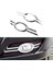 Mercedes-Benz W211 E320 07-09 A2118851174 A2118851274 Için Araç Ön Sol ve Sağ Krom Tampon Sis Farı Izgaraları Döşemesi (Yurt Dışından) 2