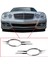 Mercedes-Benz W211 E320 07-09 A2118851174 A2118851274 Için Araç Ön Sol ve Sağ Krom Tampon Sis Farı Izgaraları Döşemesi (Yurt Dışından) 4