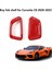 Chevrolet Corvette C8 2020-2023 Aksesuarları Için Anahtarlık Kılıfı Koruyucu Kabuk (Kırmızı) (Yurt Dışından) 2