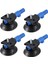 4x 3 Inç Içbükey Vakum Kabı 75 mm Ağır Hizmet Tipi El Pompası Vakum Kabı M6 Dişli Saplamalı (Yurt Dışından) 1