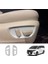 Toyota Alphard/vellfire 40 Serisi 2023+ Için Mat Gümüş Elektrikli Koltuk Düğme Paneli Çerçevesi Iç Döşeme Aksesuarları (Yurt Dışından) 2