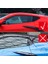 Chevrolet Corvette C8 2020-2023 Araba Arka Üçgen Pencere Panjurları Üçgen Güneşlik Modifiye Siyah (Yurt Dışından) 2