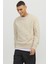 JCOCLASSIC TWILL SWEAT CR Bej Erkek Sweatshirt 8