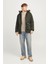 JJECONSTRUCT FAUX FUR PAR Haki Erkek Uzun Kaban 9