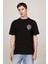 Tommy Jeans Baskılı Siyah Erkek T-Shirt DM0DM18300BDS 6