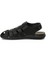 408025.M5FX Siyah Erkek Sandalet 11