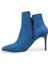 Cyrus 3pr Mavi Kadın Topuklu Bot 8