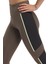 Lux Hıgh Waısted Colorblo Haki Kadın Tayt 9
