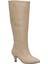 HELLY 3PR Krem Kadın Topuklu Çizme 9