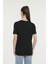 Wb V Vıskon 11MDK205 4fx Siyah Kadın Kısa Kol T-Shirt 8