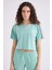 222 BANDA APUA TK Yeşil Kadın Kısa Kol T-Shirt 9