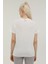 W-GF80 Alına Mınımal T-Sh Ekru Kadın Kısa Kol T-Shirt 9