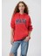 Mavi Logo Baskılı Kapüşonlu Kırmızı Sweatshirt 1600361-82054 10