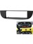Fiat (500) 2007-2015 CD Trim Kurulum Çerçeve Kiti Için Tek Din Araba Dvd/cd Radyo Stereo Ön Panel Çerçeve Adaptörü Gösterge Paneli Kiti (Yurt Dışından) 2
