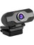 1080P USB Web Kamerası Mikrofonlu Web Kamerası Bilgisayar Kamerası 60 Fps Hd Tam Kamera Bilgisayar Için Web Kamerası Gerçek Zamanlı Görüntülü Konferans (Yurt Dışından) 1