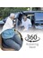 Araba Için 2 Adet 360° Dönebilen Koltuk Minderi, Araba Için 15,7 Inç Koltuk Minderi, Ev Için Yaşlılar Için Döner Koltuk, Ofis Sandalyeleri Bordo (Yurt Dışından) 4